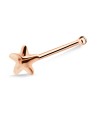 Star Silver Bone Nose Stud NSKD-813 